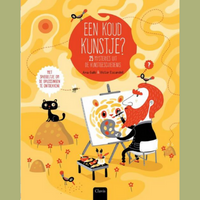 Boekomslag Een koud kunstje? 25 mysteries uit de kunstgeschiedenis - Ana Gallo en Victor Escandell. Ⓒ Uitgeverij Clavis, 2022. Boekomslag Een koud kunstje? 25 mysteries uit de kunstgeschiedenis - Ana Gallo en Victor Escandell. Ⓒ Uitgeverij Clavis, 2022.